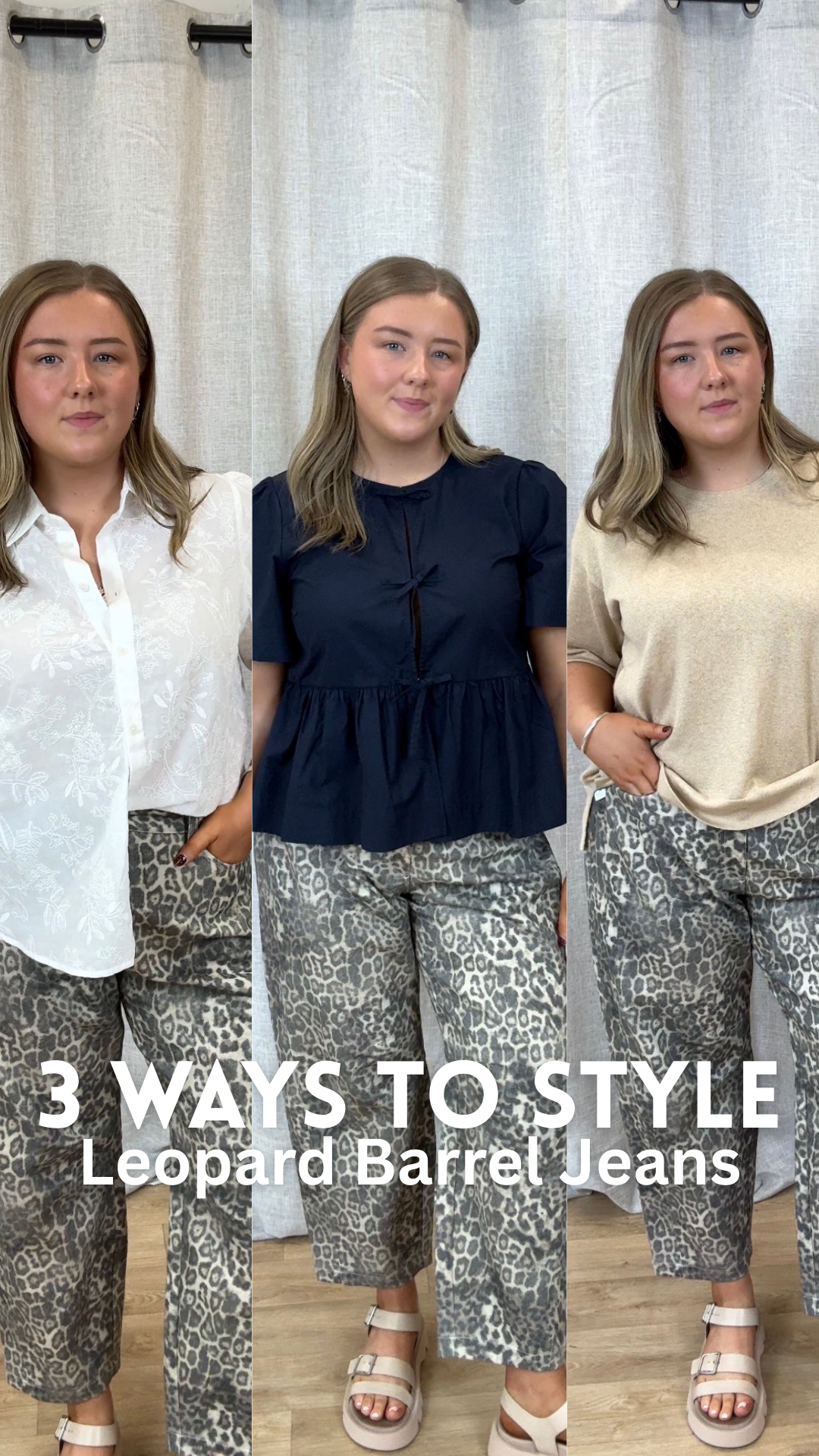 Leopard barrels 3 ways